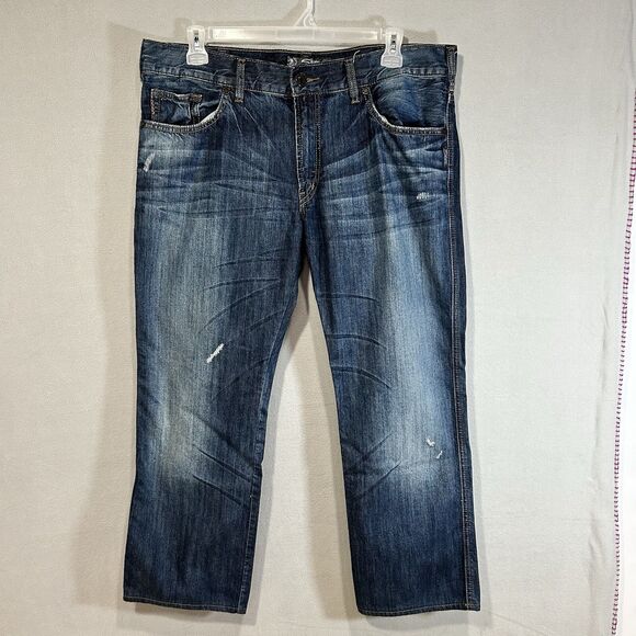 Silver Jeans Other - Silver Jeans Mens Nash‎ Slim W38 L34 Blue Denim Actual measurements 40x30